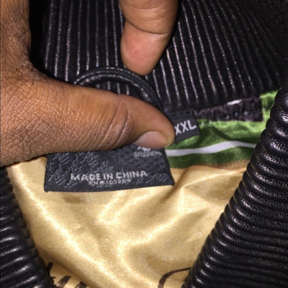 Men’s Al Wissam Leather Jacket - Picture 6 of 6